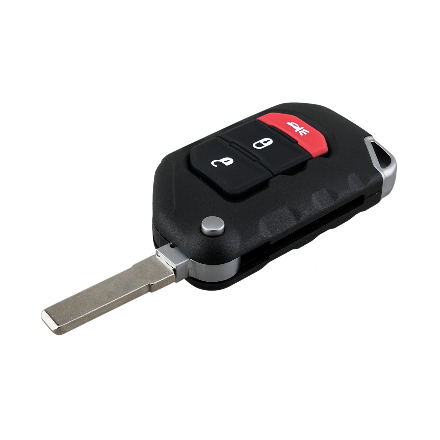 3Buttons 433.92MHz Keyless Entry Fob Remote Car Key For 2018 - 2021 Jeep Wrangler Gladiator FCC ID: OHT1130261 SKU : J592