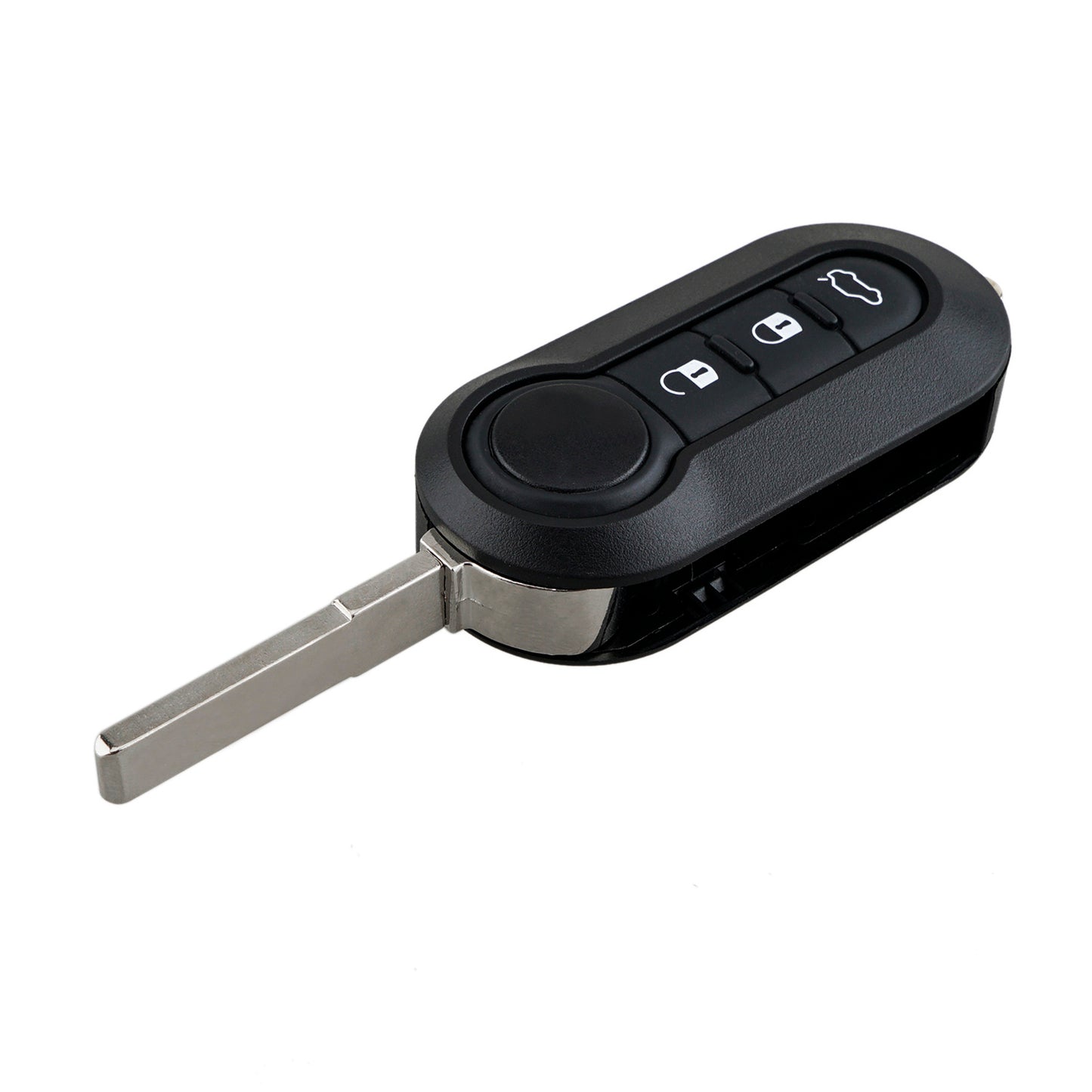 3 Buttons 433MHz Keyless Entry Fob Remote Car Key For 2012-2017 Fiat 500 Ram Promaster City FCC ID:  LTQF12AM433TX SKU : J653