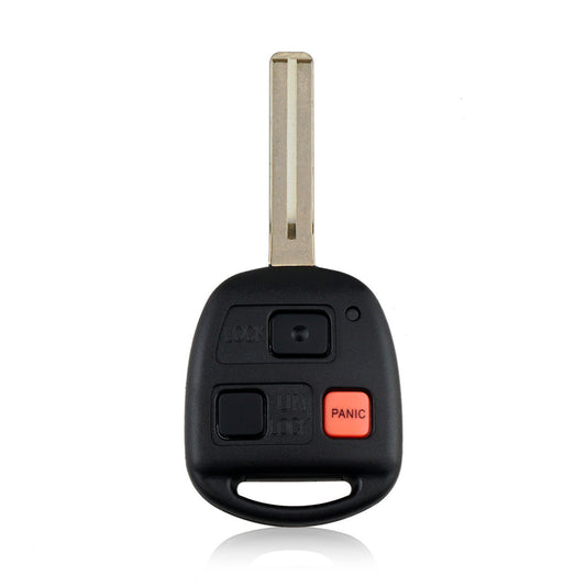 3 Buttons 314MHz Keyless Entry Fob Remote Car Key For 2003 - 2008 Lexus GX470  LX470 FCC ID:HYQ1512V SKU : J423