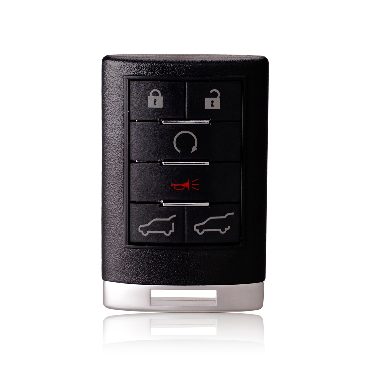 6 Buttons 315MHz Keyless Entry Fob Remote Car Key For 2007 - 2014 Cadillac Escalade (non-prox) Chevrolet Suburban Tahoe GMC Yukon FCC ID: OUC6000066 SKU : J003