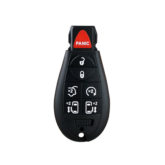 6+1 Buttons 433MHz Keyless Entry Fob Remote Car Key For 2008-2017 Dodge Caravan Grand Caravan Challenger Charger Durango Journey Magnum Dakota RAM 2008 - 2015 Jeep Grand Cherokee  Commander FCC ID: M3N5WY783X IYZ-C01CSKU : J023