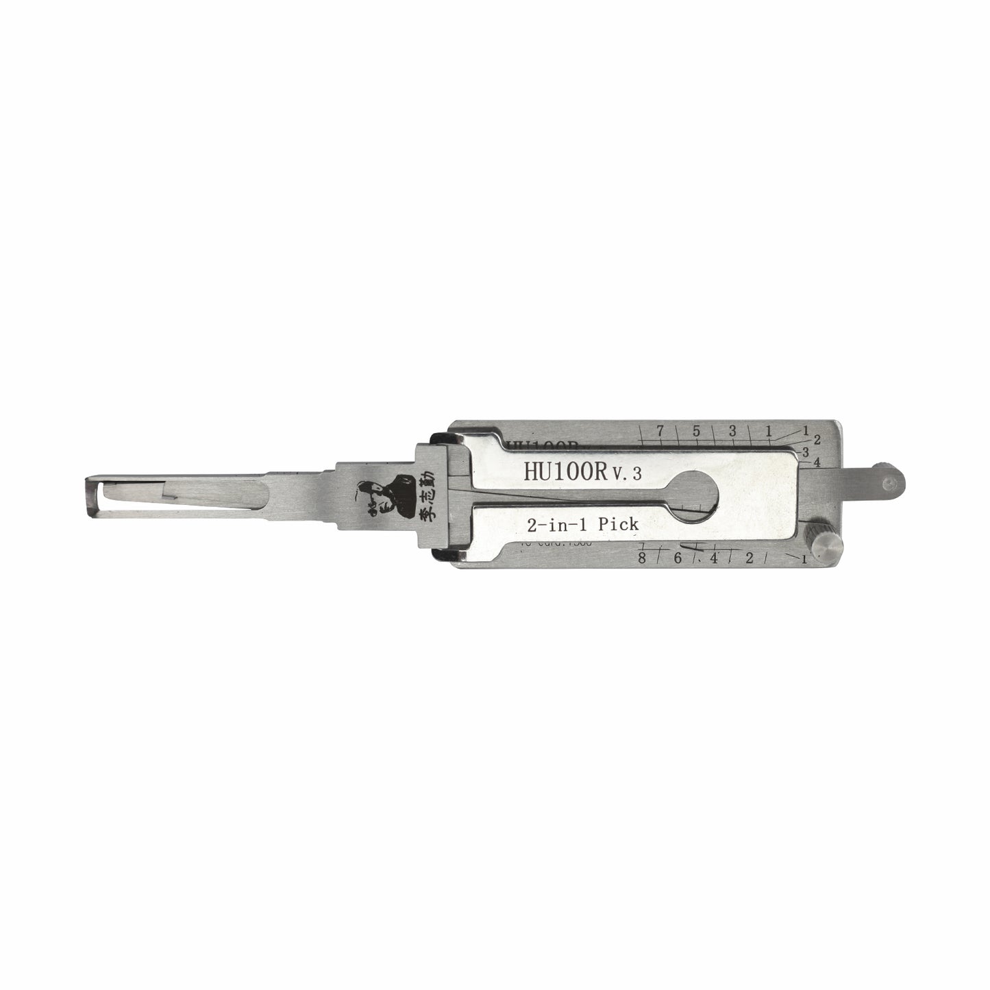 Original Auto Locksmith Tools door lishi 2-in-1Unlock ToolHigh Quality HU100R V.3 Ign