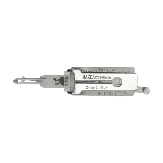 Original Lishi MAZDA（2014 ）Dr/Bt 2 in 1 Auto Locksmith Tool Pick and Decoder Locksmith Device